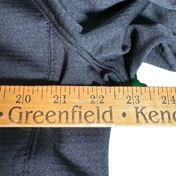 The North Face Men’s XL Jacket Full Zip Black Fleece Lined Logo Arm TransUnion - Picture 8 of 12